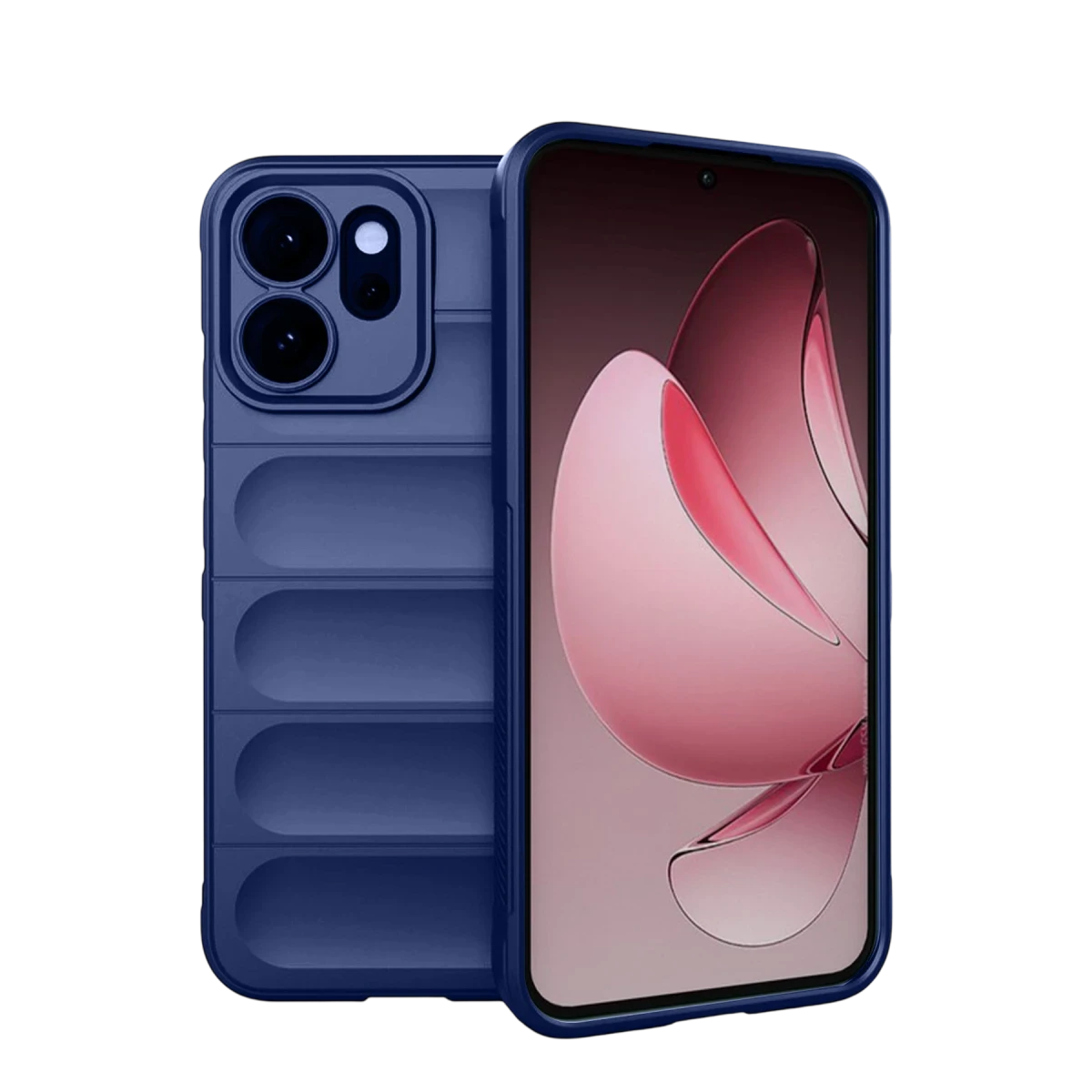 Oppo Reno 14 Optimum Silikon - Lacivert