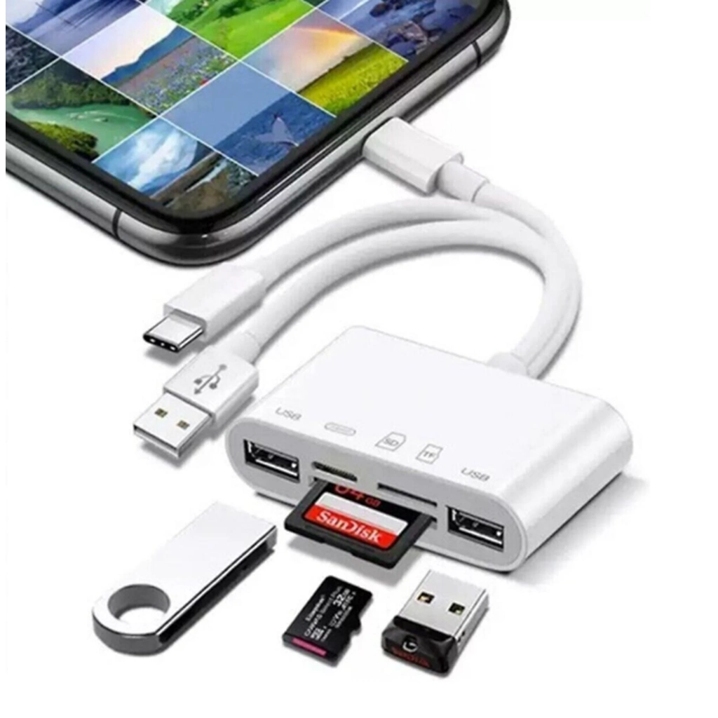 Kompakt Lightning Portu Müzik ve Şarj Adaptörü iPad Uyumlu
