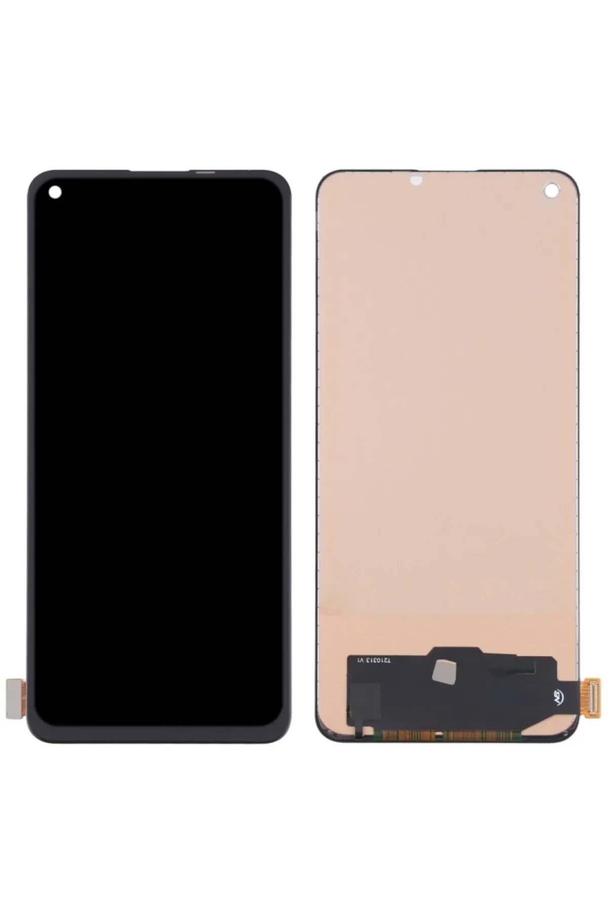 Realme 8 Uyumlu - 8 Pro Ekran Dokunmatik OLED (Siyah)