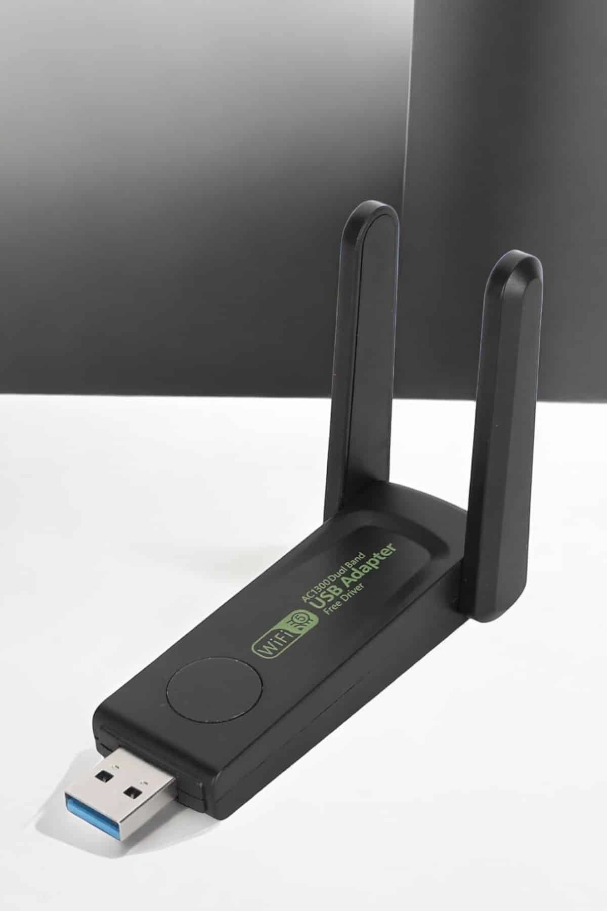 USB 3.0 Wifi Adaptörü 1200 Mbps Çift Bant 2.4GHz 5.8GHz