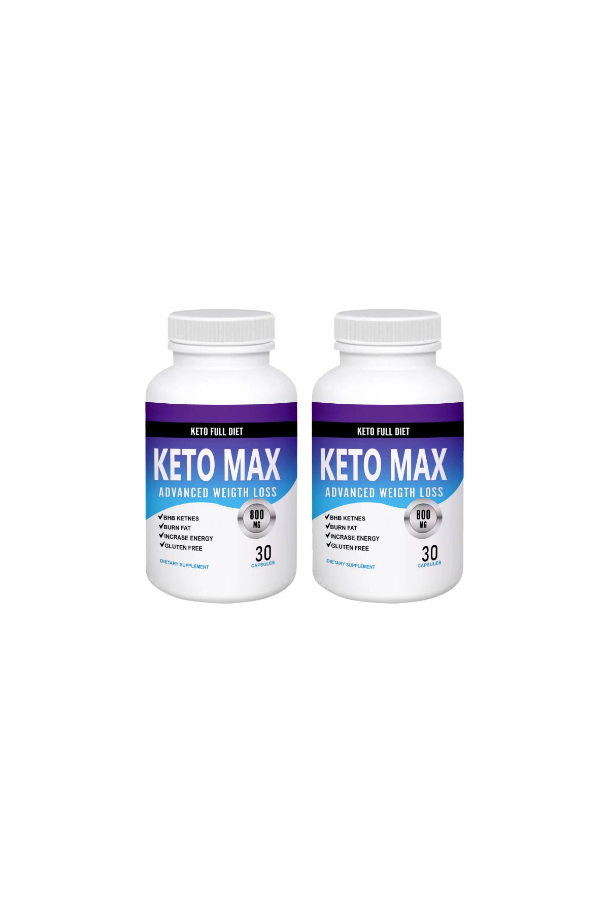 Keto Max 2 Adet Destekleyici Ürün 30'lu