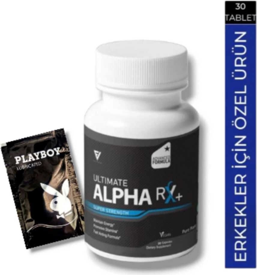 Alpha Rx Ultimate Erkeklere Özel Ürün  30 Lu Mucizevi Jel Hediye