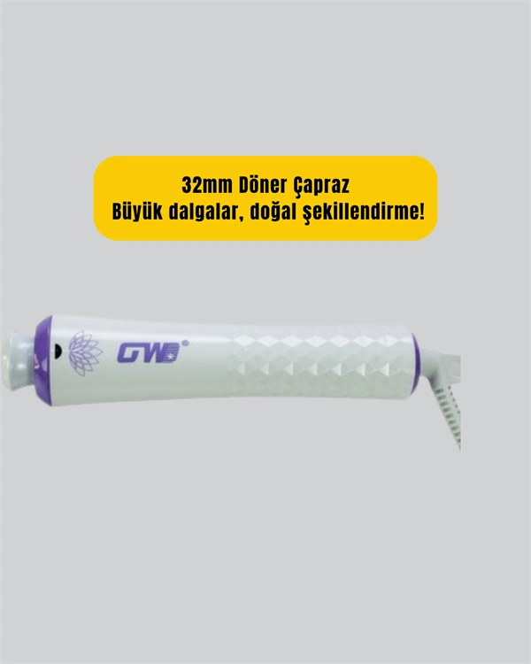 Kompakt Güvenli Kıvırma Cihazı Tüm Saç Tipleri için