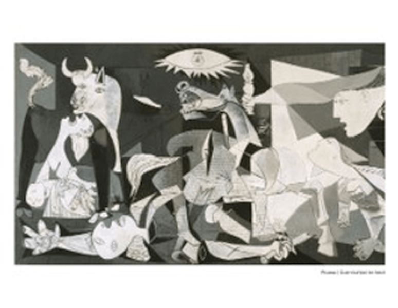 Picasso - Guernica'dan Bir Kesit - Poster