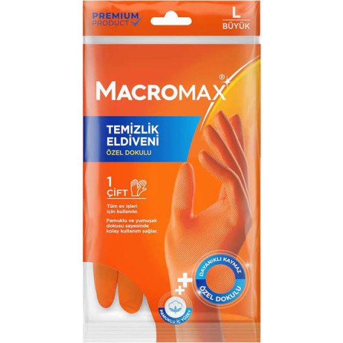 MACROMAX BULAŞIK ELDİVENİ L BOY