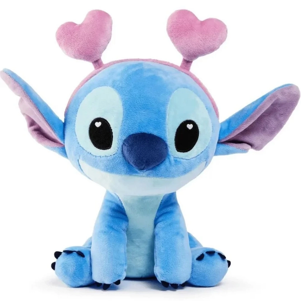 Sevimli Kalp Kulaklı Peluş 25 cm Yumuşak Oyuncak