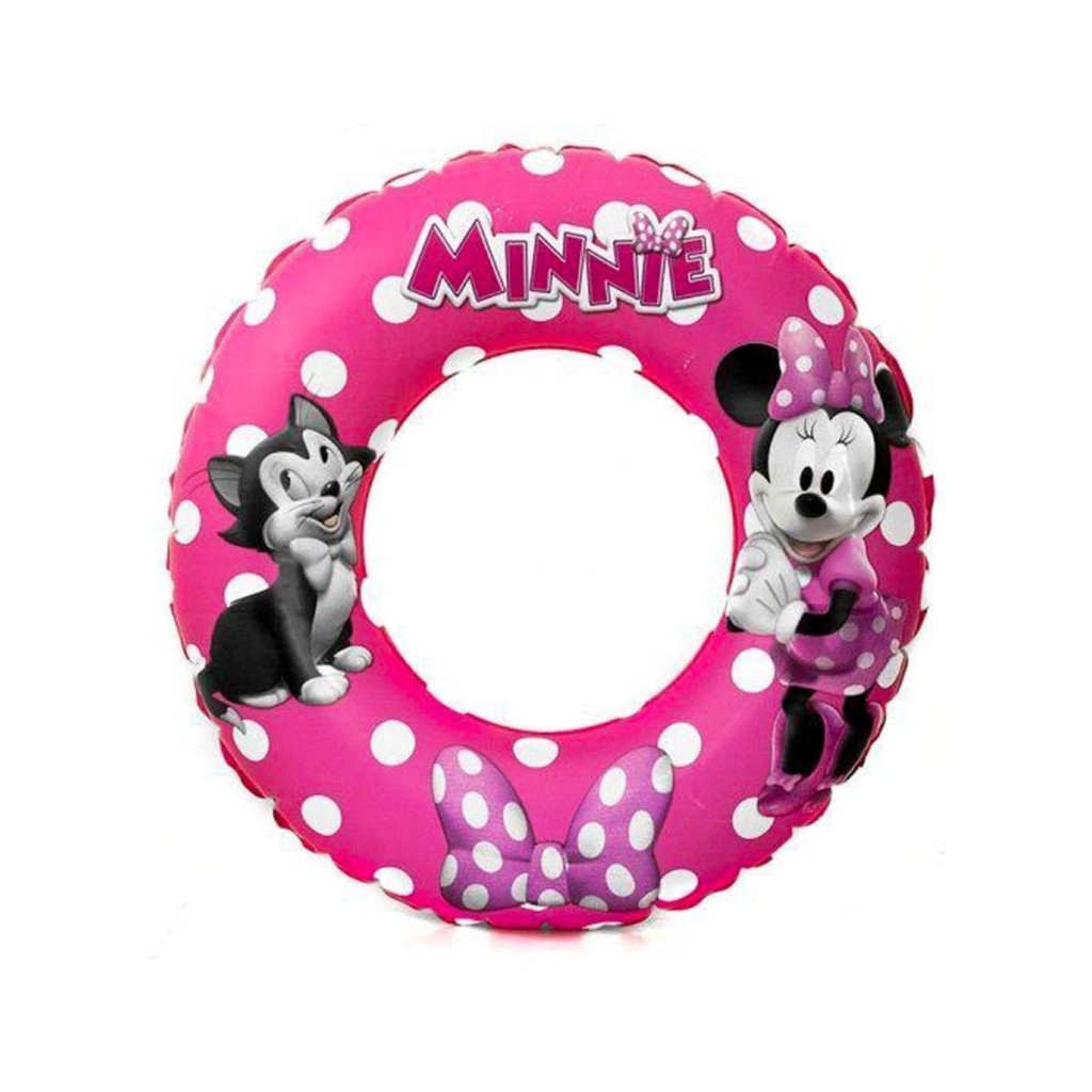 Minnie Temalı Simit 56 cm Yüzme Aracı