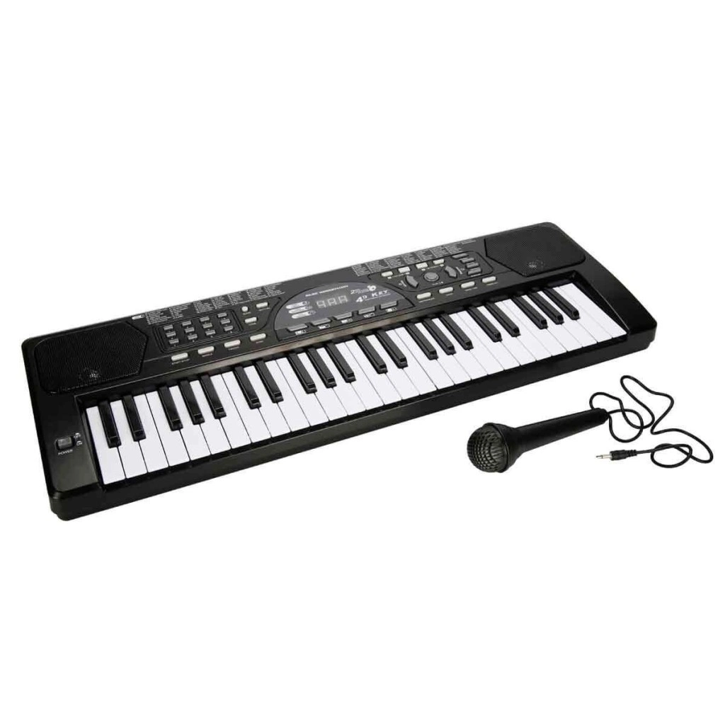 Müzik Tutkunları İçin Mikrofonlu 49 Tuşlu Klavye