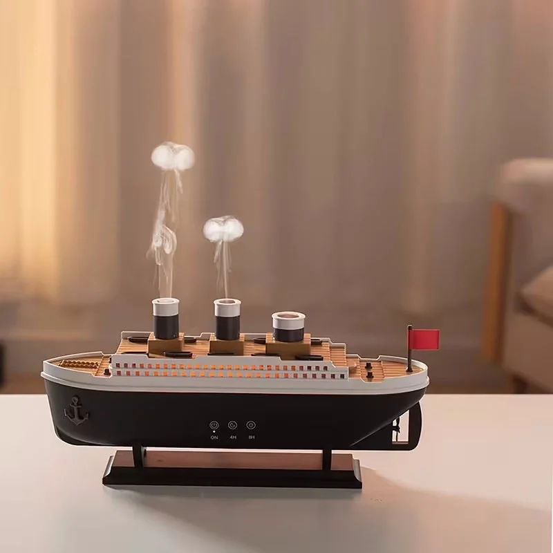 Titanic Aromaterapi Hava Nemlendirici Kuruluğu Önlemek Için Verimli Gemi Dizaynlı Difüzör
