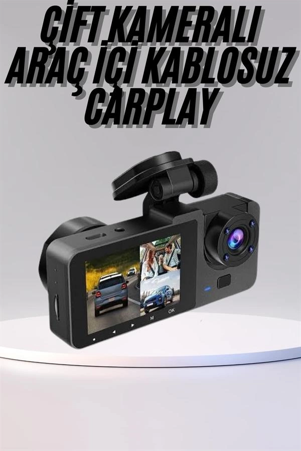 Hareket Algılayabilen Araç İçi Kamera 1080P CarPlay