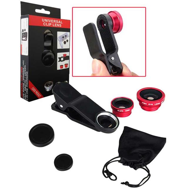 Universal Akıllı Telefon Lens Seti