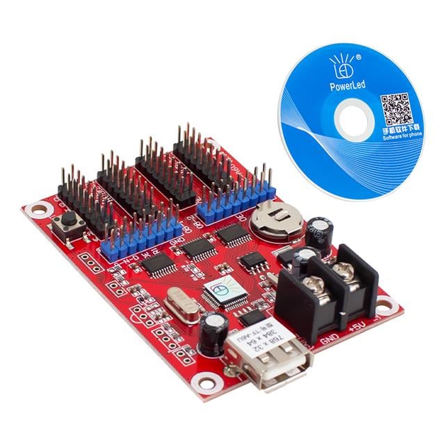 UX4 TF-A6U 4’lü USB Led Panel Kartı (4X8)