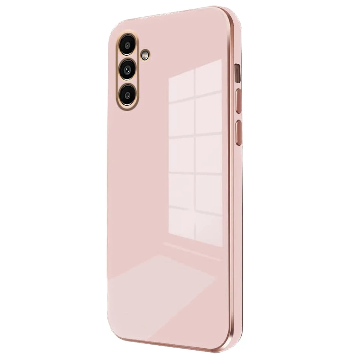 Samsung Galaxy A15 4G Kılıf Volet Silikon - Pembe