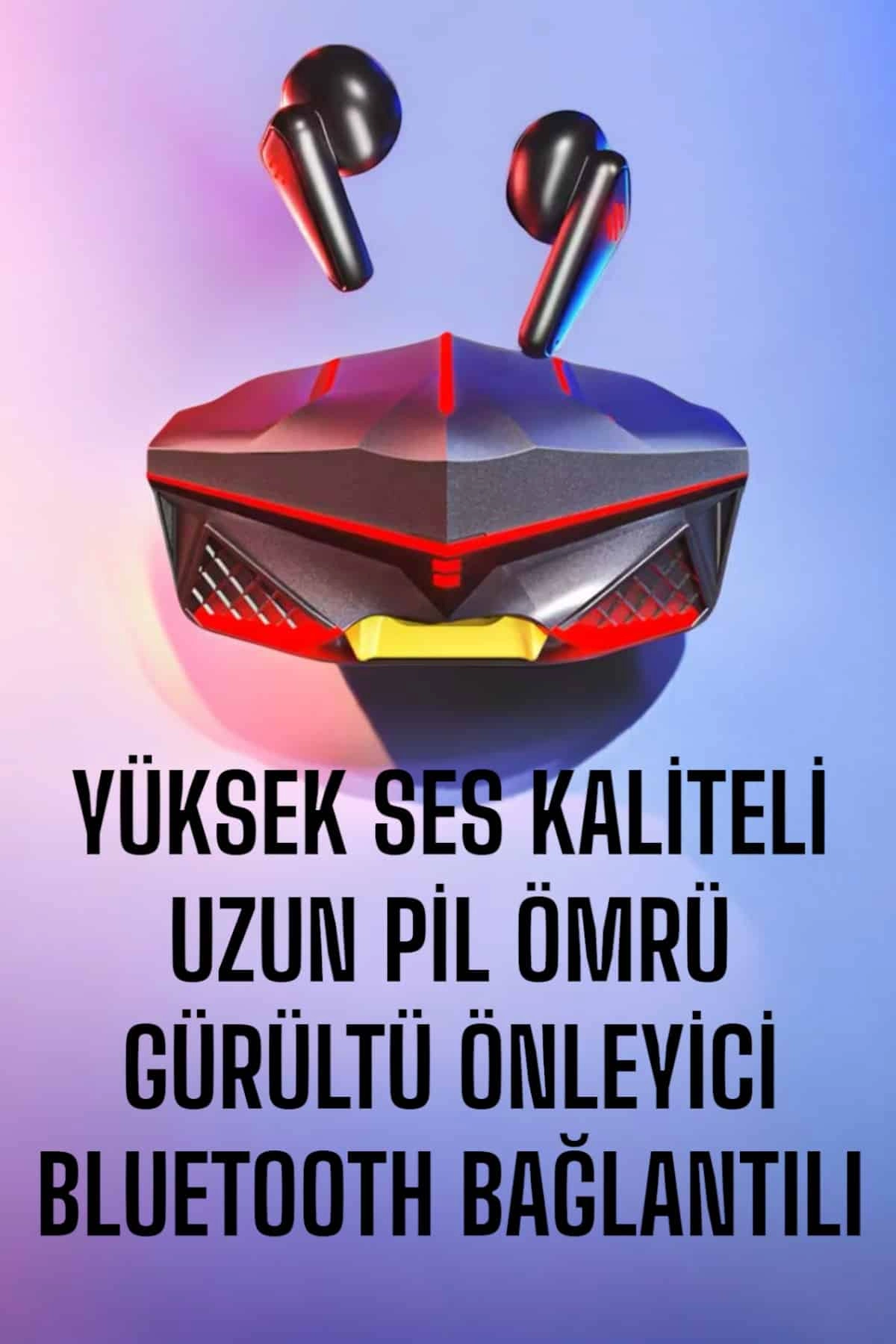 Gürültü Önleyici Bluetooth Kulaklık 3D Ses ile Oyun İçin