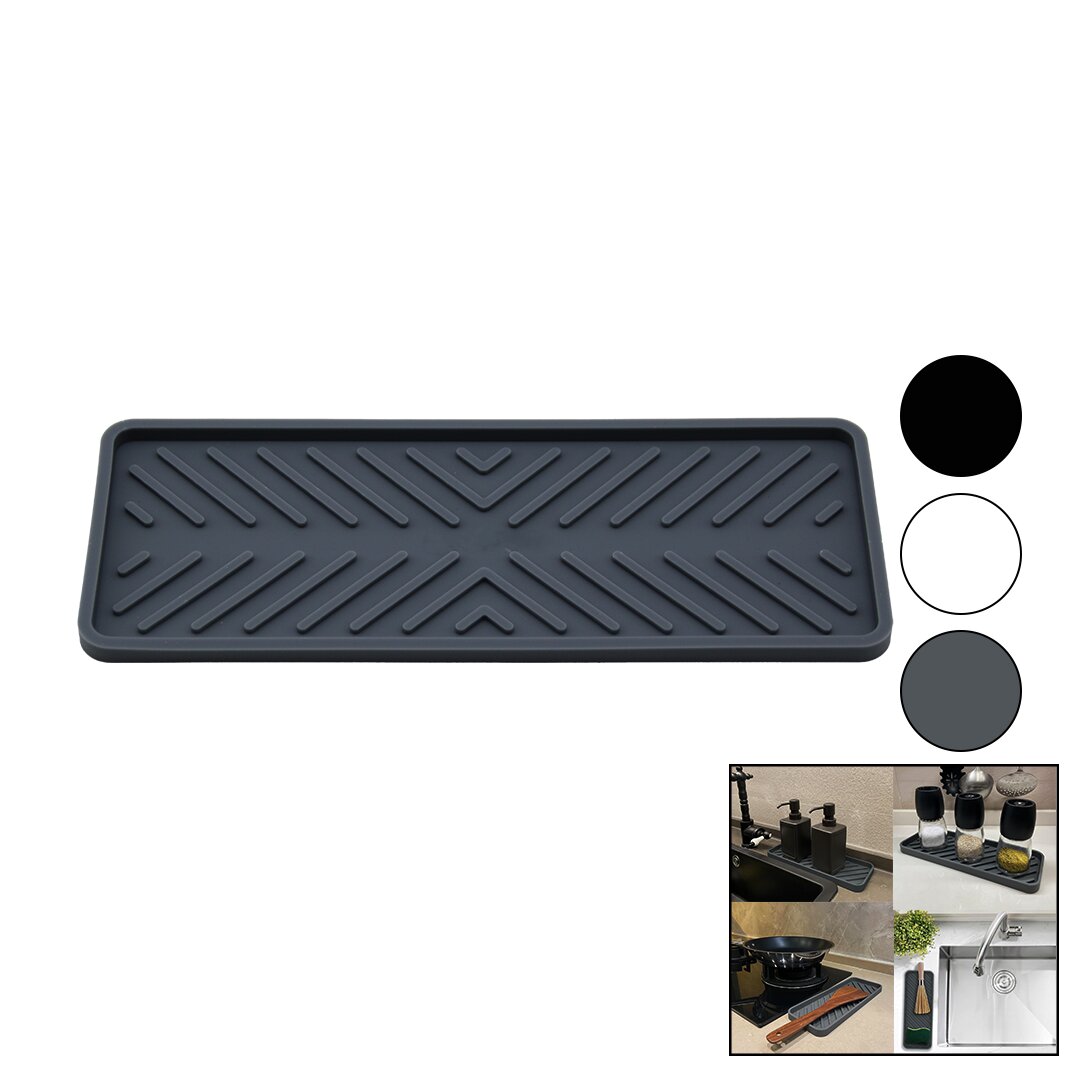 Organizer - Silikon Mutfak Lavabo Düzenleyici Renkli Mat 22.5 X 9CM BRKT-178617
