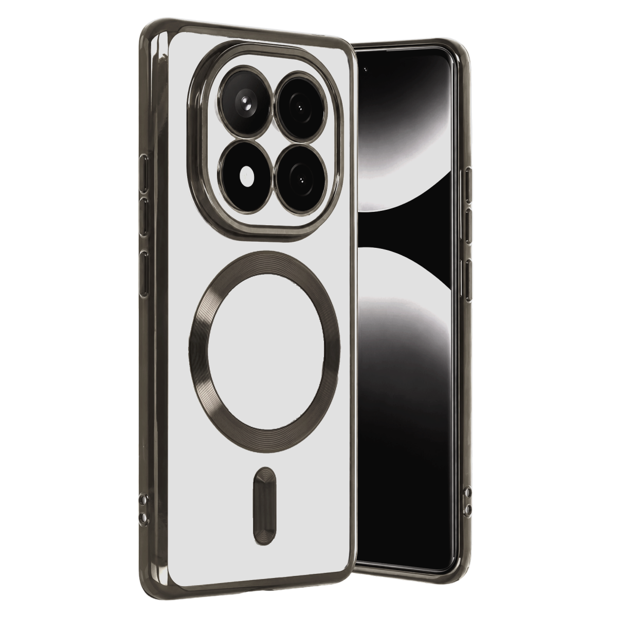 Xiaomi Redmi Note 15 Pro Plus 5G Kross Magneticsafe Kapak - Siyah