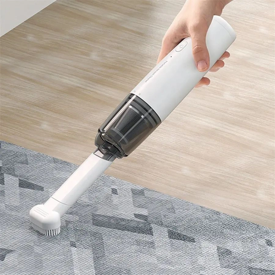 Kablosuz Mini Araç İçi Süpürge 6000pa USB Şarjlı