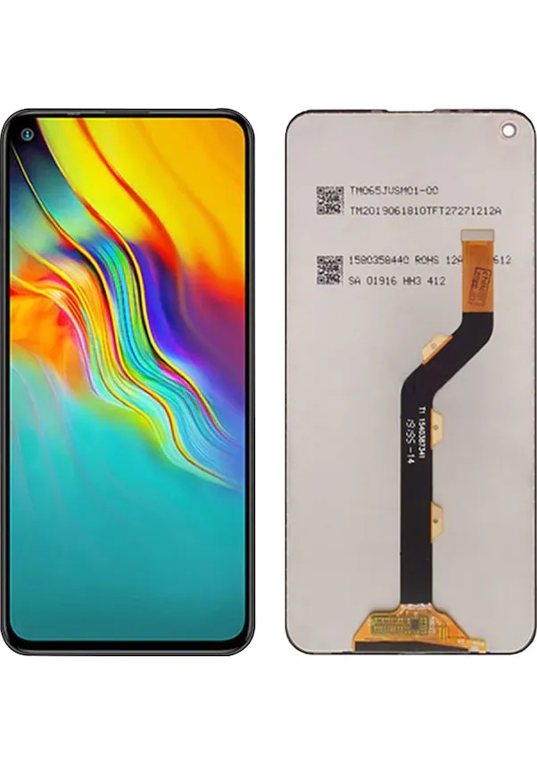 infinix Hot 9 Uyumlu Dokunmatik Ekran (Siyah)