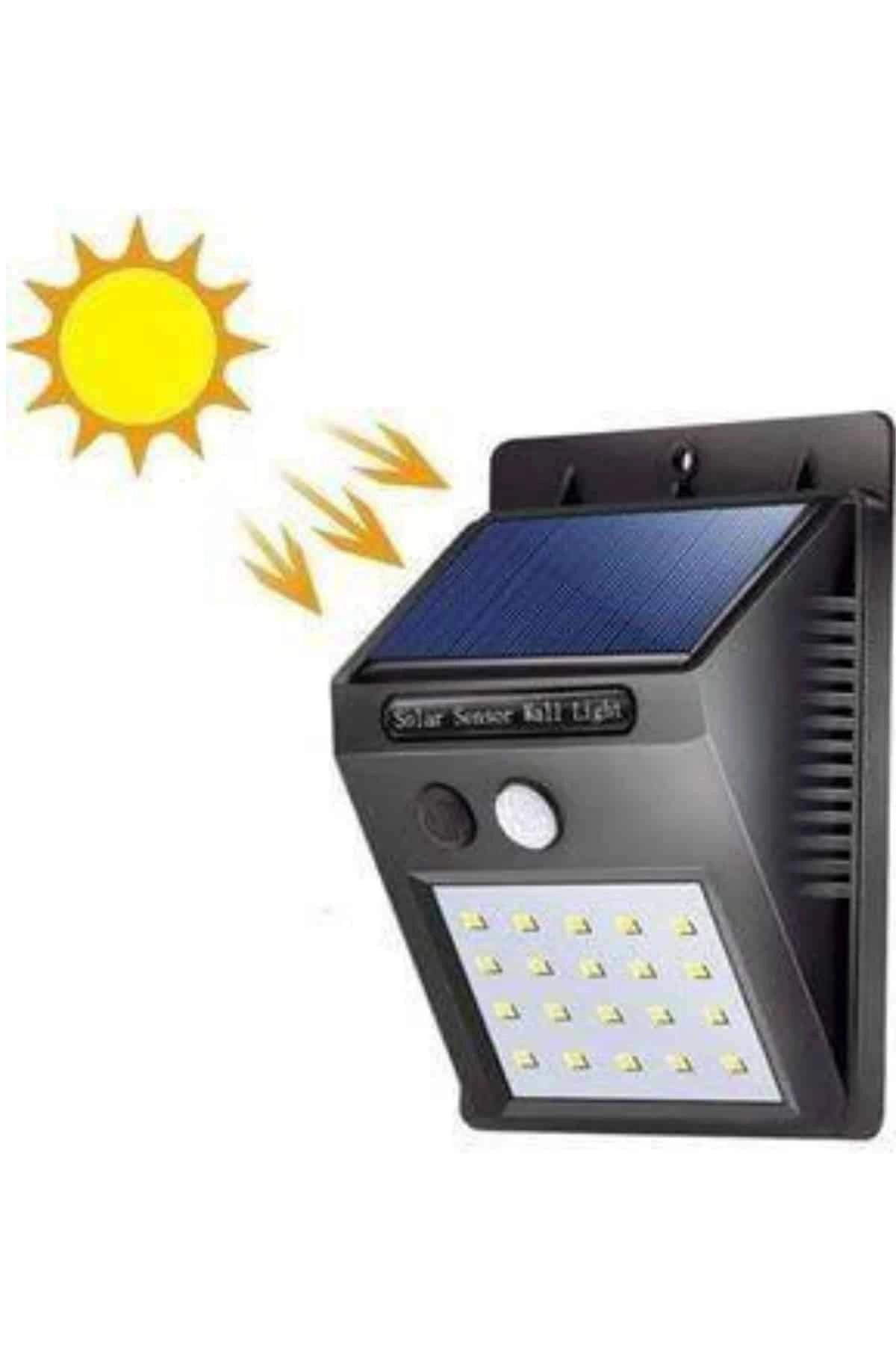 Dekoratif Güneş Enerjili Led Lamba 180 LED Sensörlü