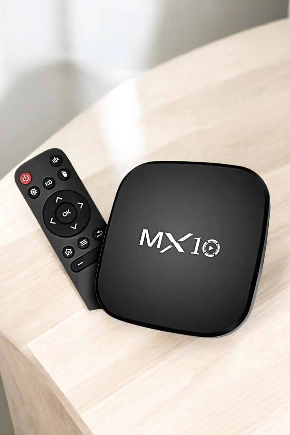 Android Uyumlu 4 Çekirdekli TV Box 8 GB Dahili Hafıza 4K UHD