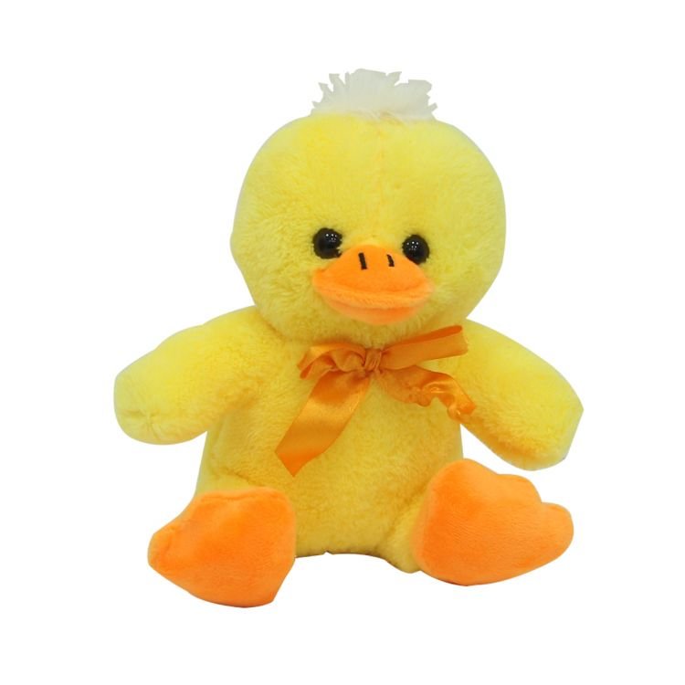 NessiWorld Peluş Oturan Ördek Kurdelalı 20 Cm