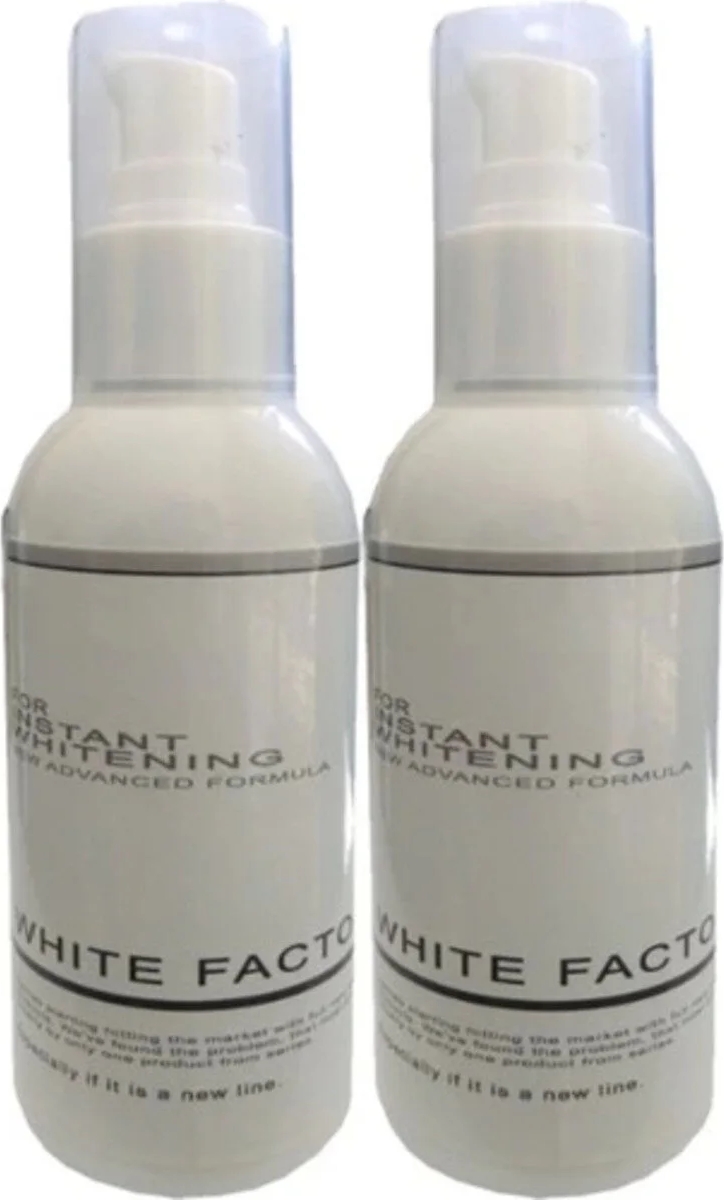 Süper White Factor For Instant Whitening - Krem 120 ml x 2 Adet