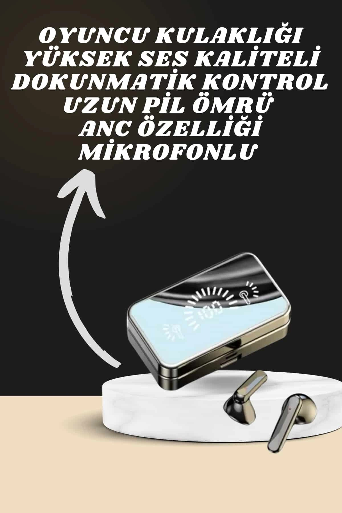 Akıllı Saat ve Bluetooth Kulaklık Seti 49 mm 7 Kordon