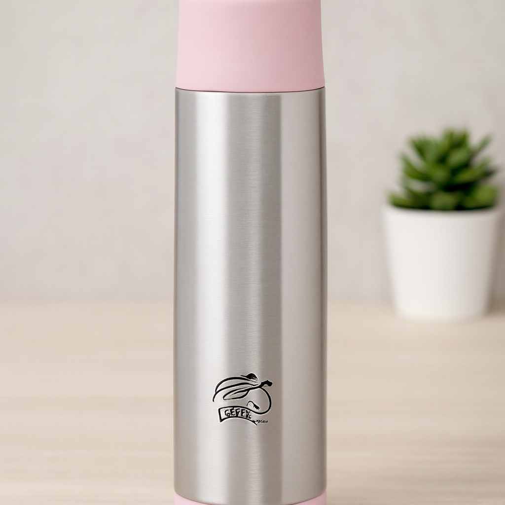 0.5 L Paslanmaz Çelik Termos Sızdırmaz Kapaklı Bardak