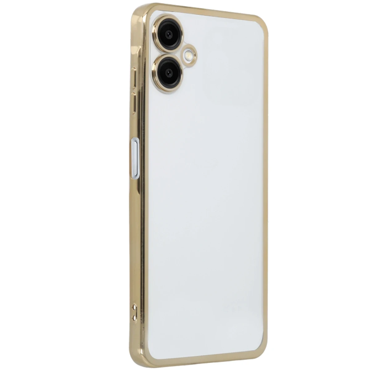 Samsung Galaxy A06 Kılıf Razer Lensli Silikon - Gold