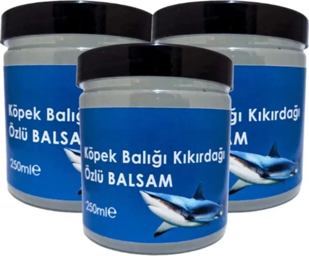 Süper Köpek Balığı Kıkırdağı Özlü Balsam 3ADET 250 ml