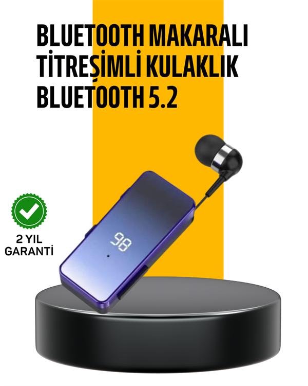 Otomatik Geri Sarma Mekanizmalı Kulaklık – Pratik Kullanım İçin Akıllı Kablo Yönetimi