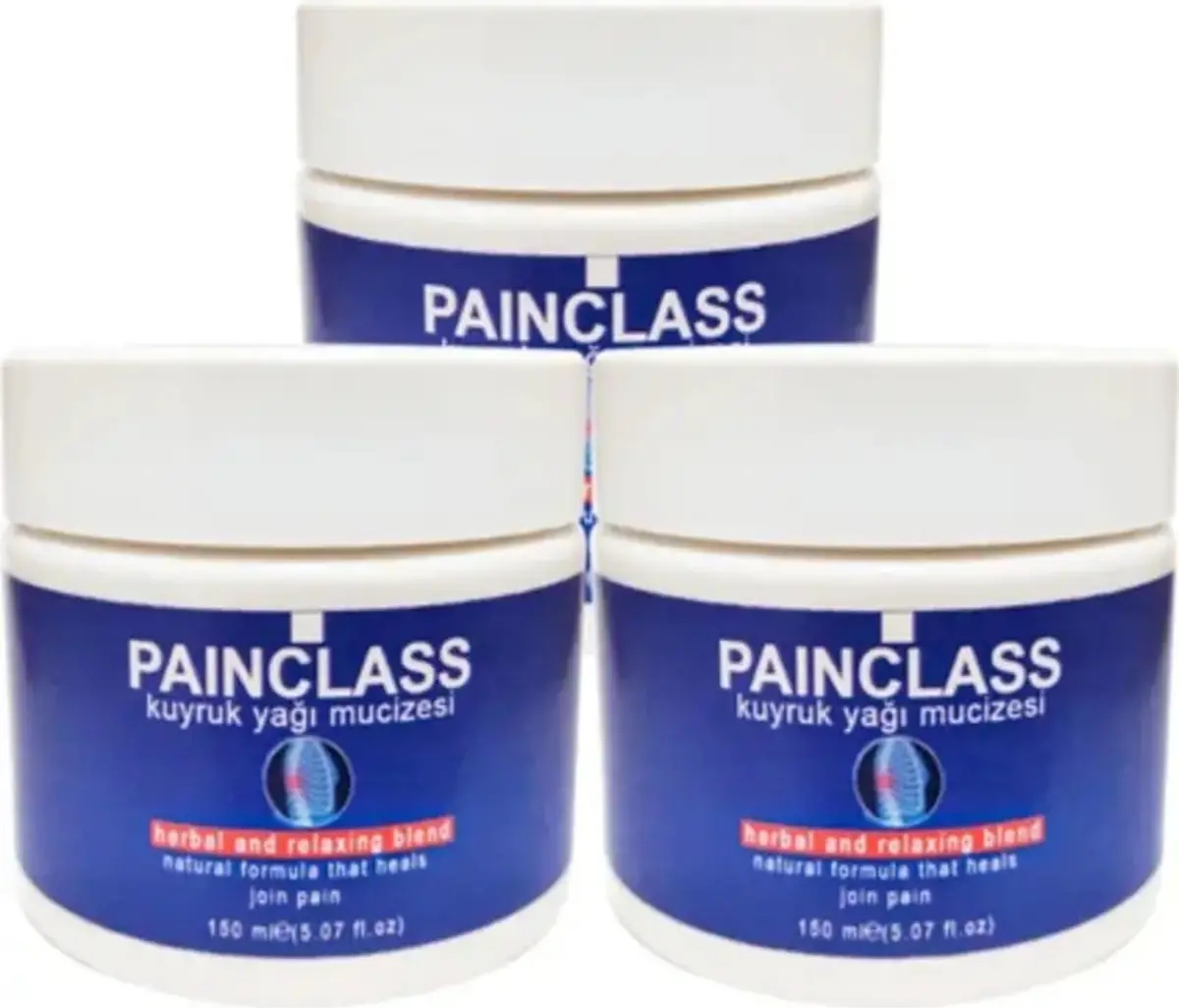 Süper Painclass Kuyruk Yağı Kremi 150ML x 3 Adet