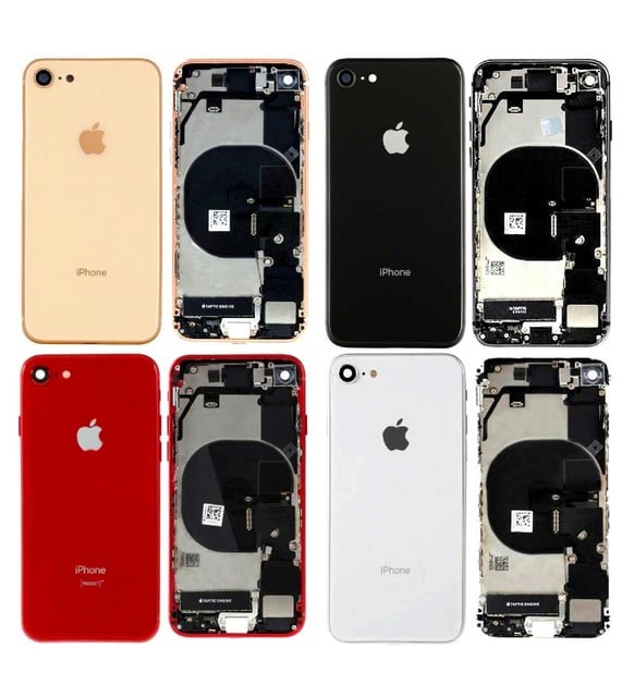 iPhone 8G Uyumlu FULL Dolu Kasa (Siyah)
