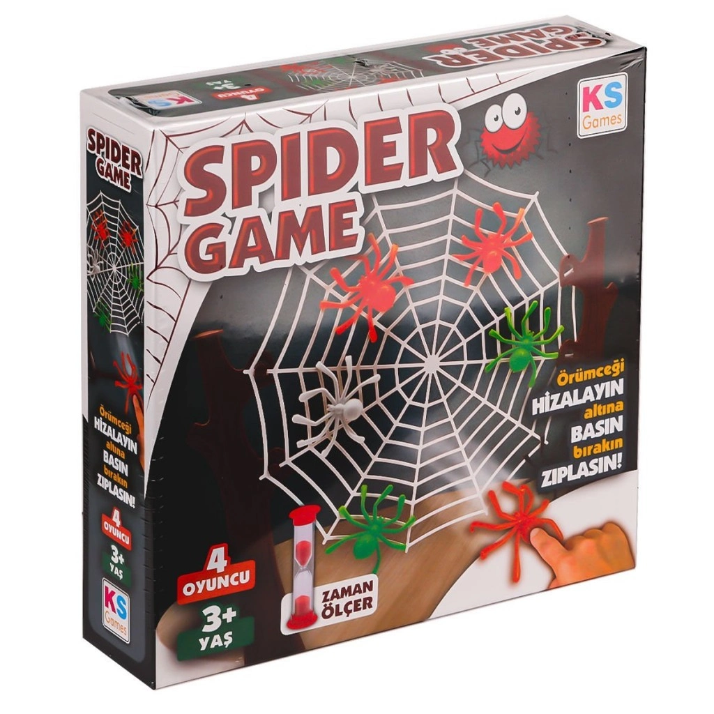 Eğlenceli Spider Game TR-ENG Oyun Seti
