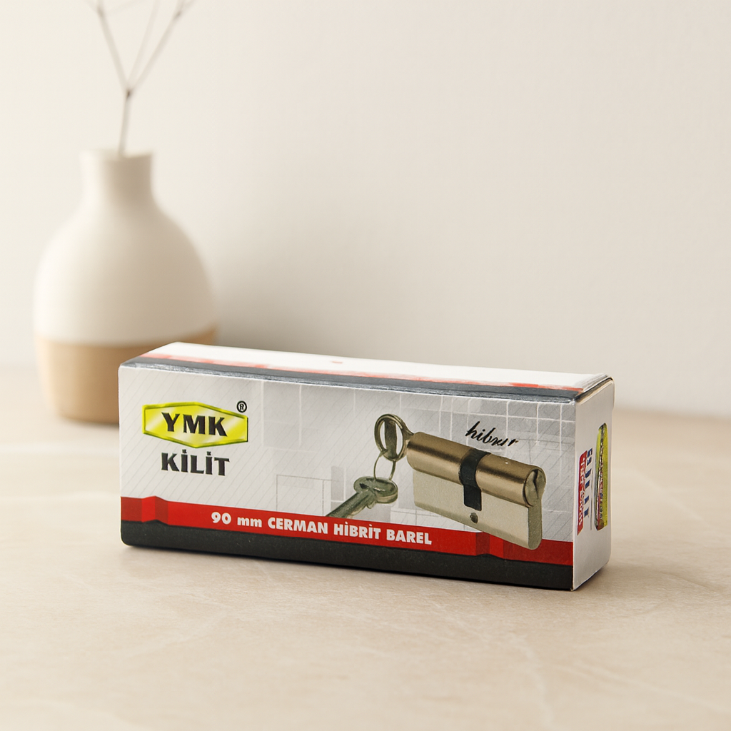 90mm Nikel Saten Barel Kilit