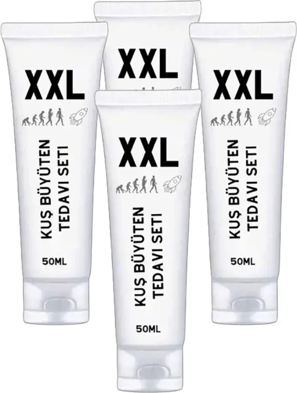 Süper Kuş Büüyütücü Xxlcream Men Enlrgr 4lü Adet x 50 ml Erkeklere Özel Krem