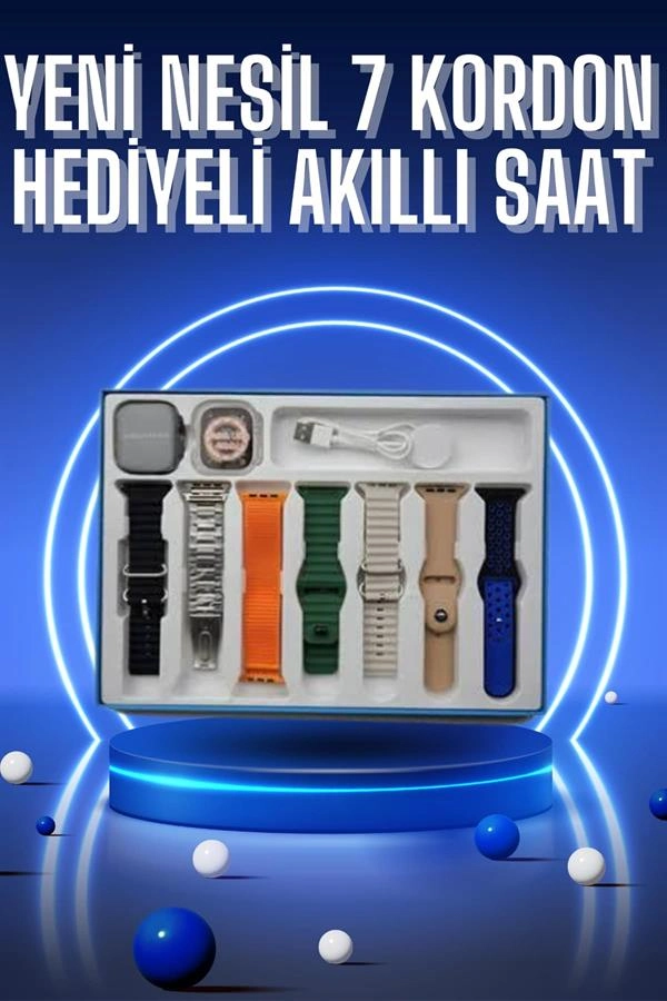 Konforlu Akıllı Saat Kordon Hediyeli Takvim Alarm