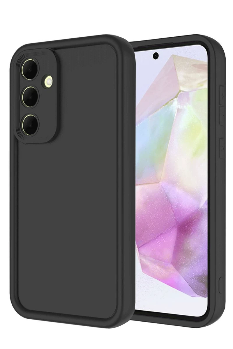 Samsung Galaxy A56 Uyumlu Kılıf Viera Silikon - Siyah