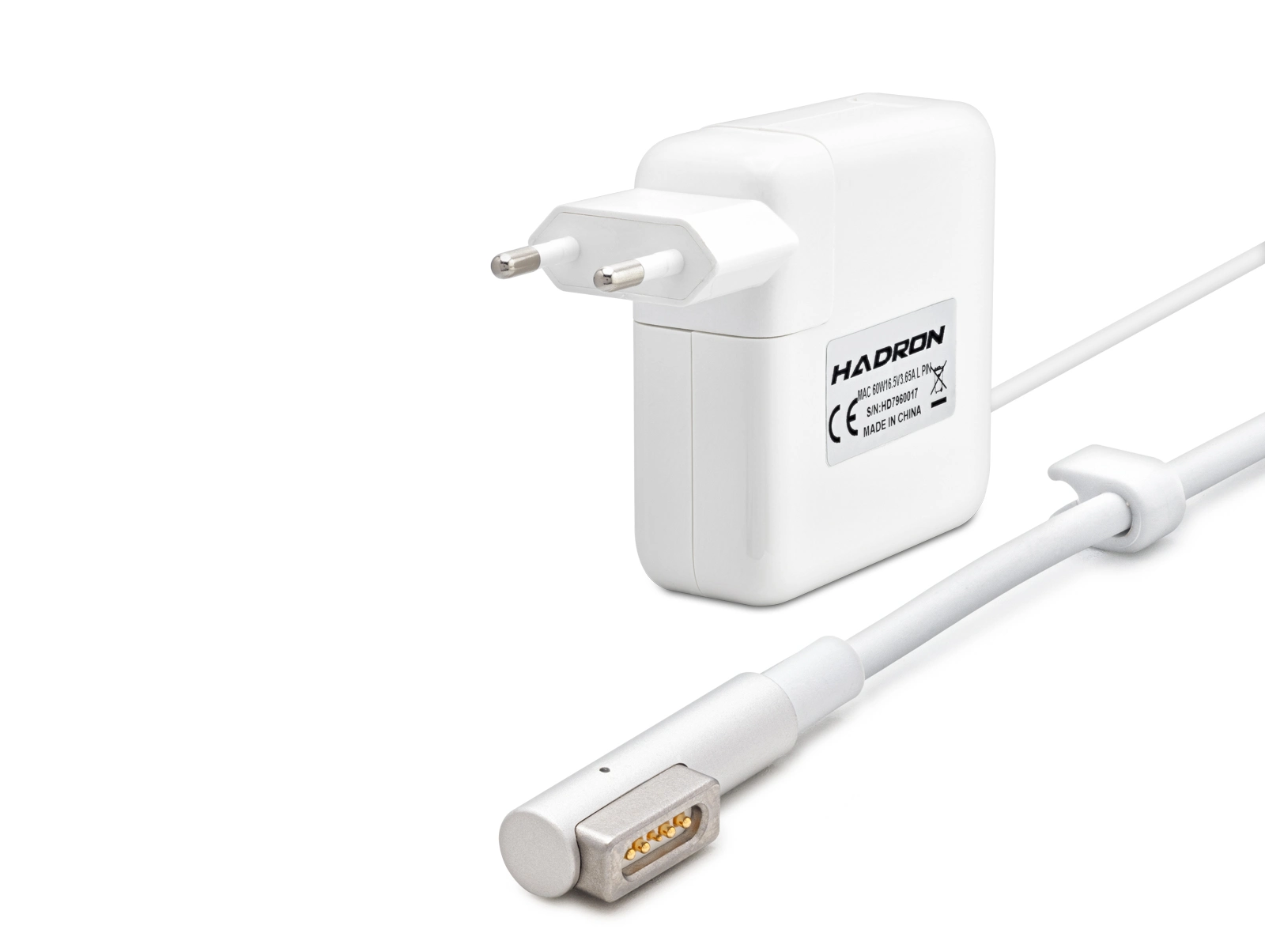 Beyaz L Tip Laptop Adaptörü 60W 16.5V 3.65A