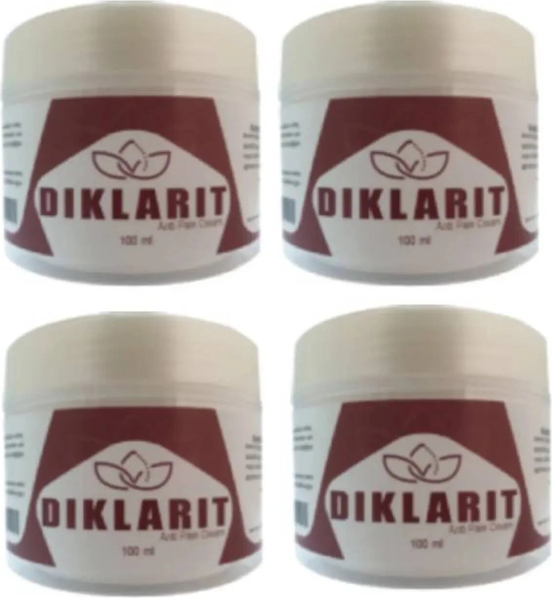 Süper Diklarit Bakım- Kremi 100 ml x 4 Adet