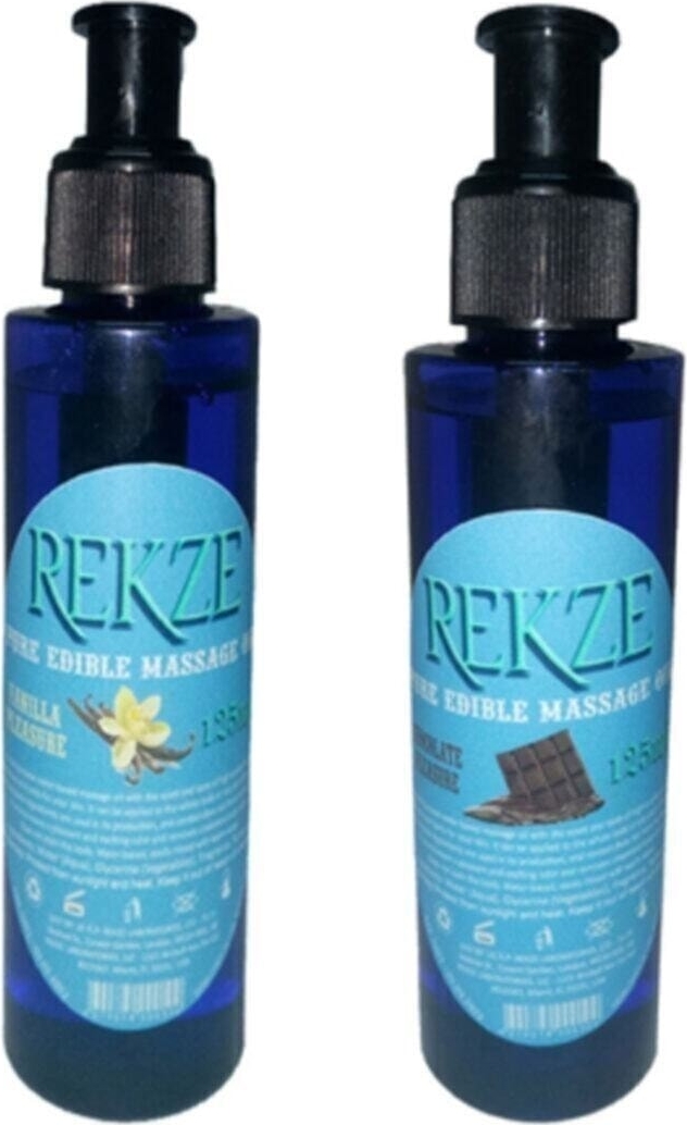 Rekze Çikolata Ve Vanilya Aromalı Masaj Yağı Massage Oil 125ml