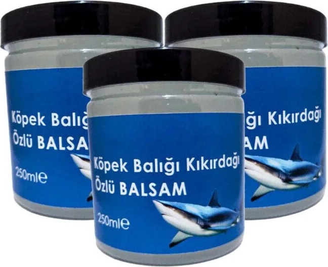 Köpekbalığı Kremi 250 ml Krem - 3 Adet