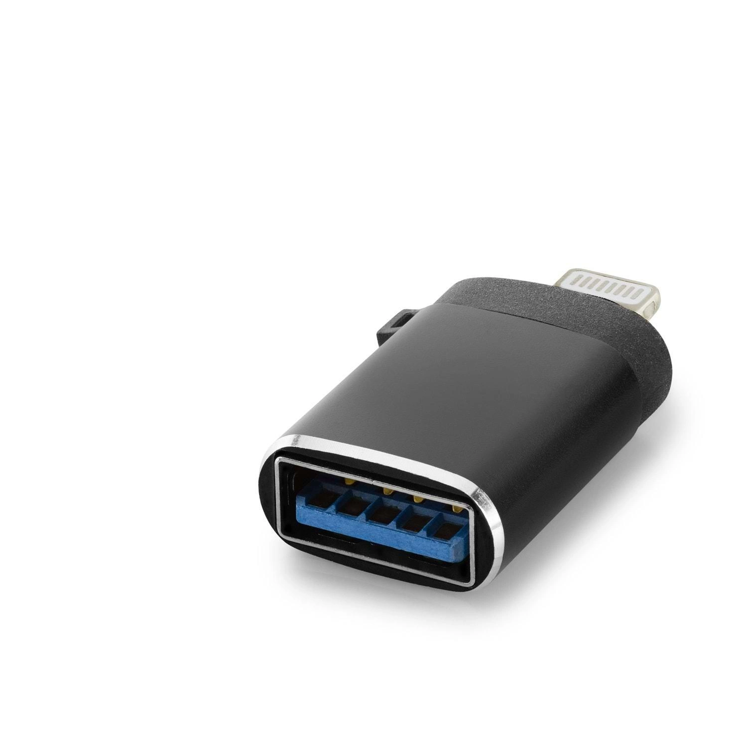 USB 3.0 F Çevirici Siyah Lightning Uyumlu