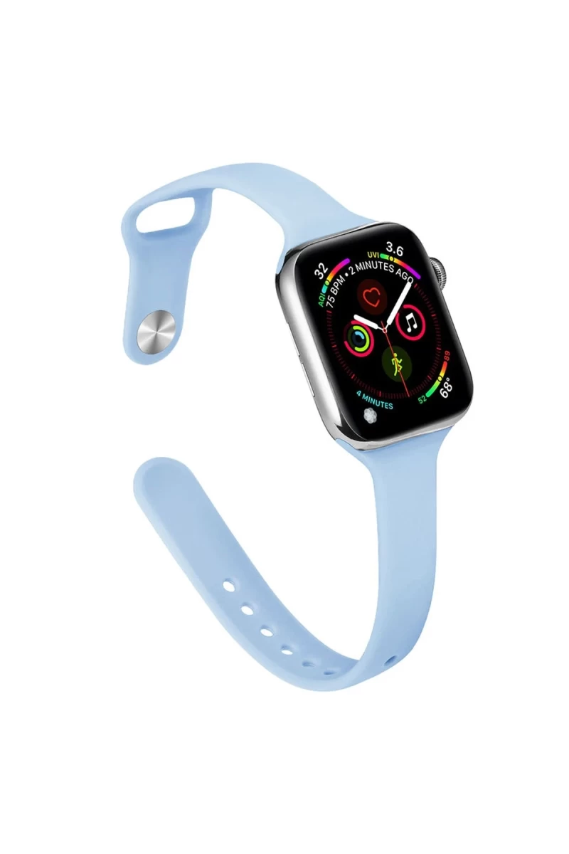 Apple Watch 38mm Uyumlu Klasik Kordon - Mavi