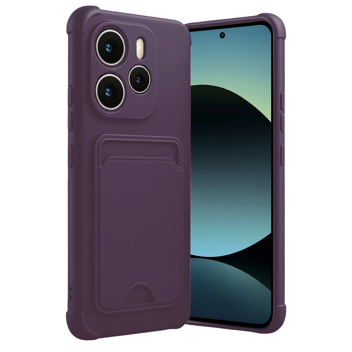 Xiaomi Redmi Note 14 4G Kelvin Kartvizitli Silikon - Derin Mor