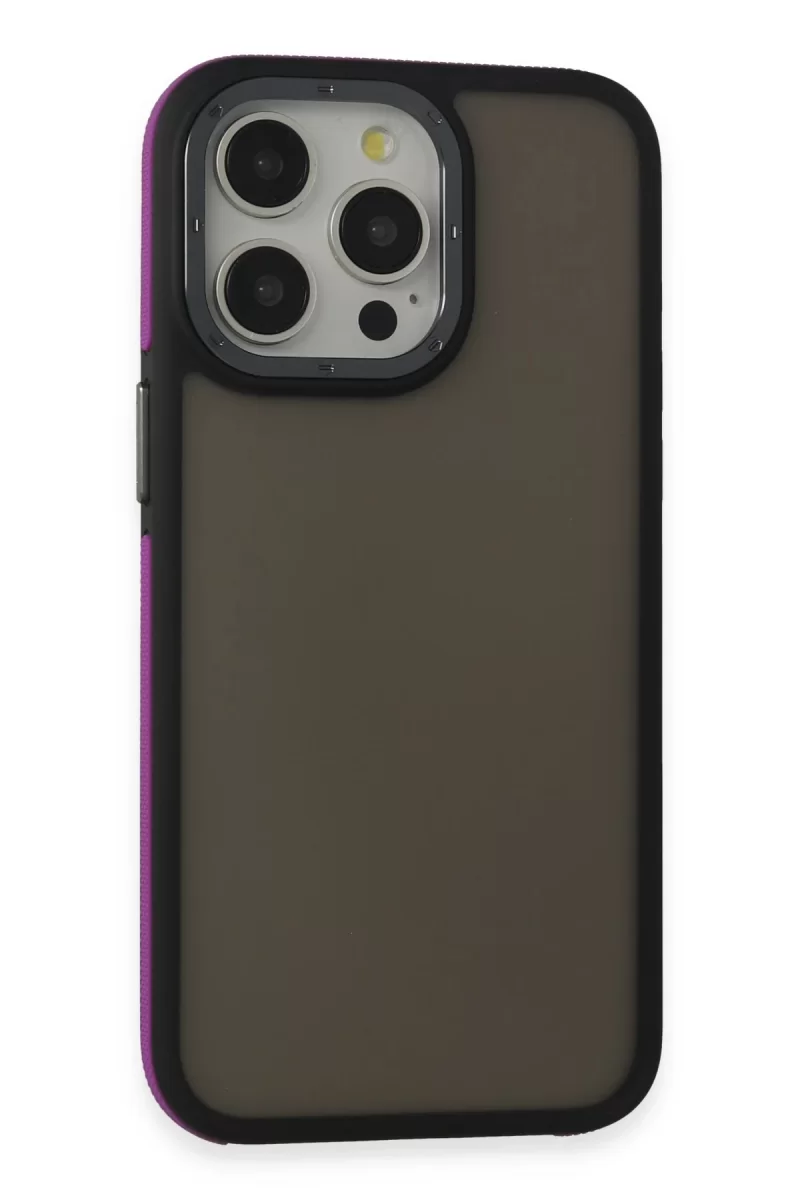 Apple iPhone 14 Pro Max Uyumlu Harvel Kapak - Derin Mor
