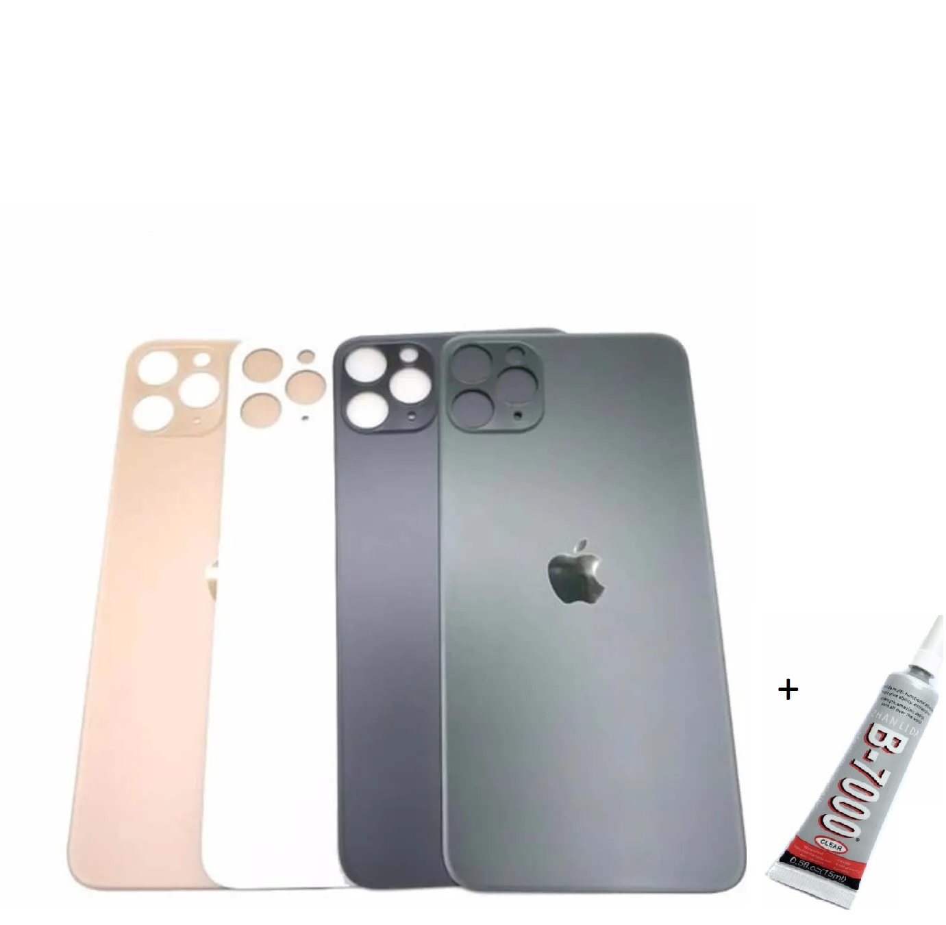 iPhone 13 PRO Uyumlu Arka Batarya Pil Kapağı GÜMÜŞ (B7000