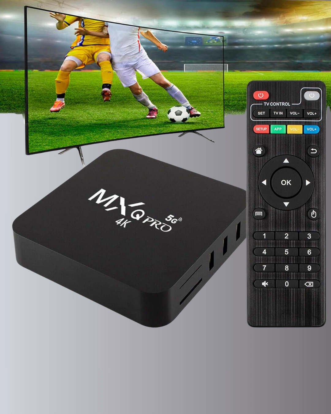 Akıllı Medya Kutusu 4K Ultra HD 2GB RAM 16GB ROM