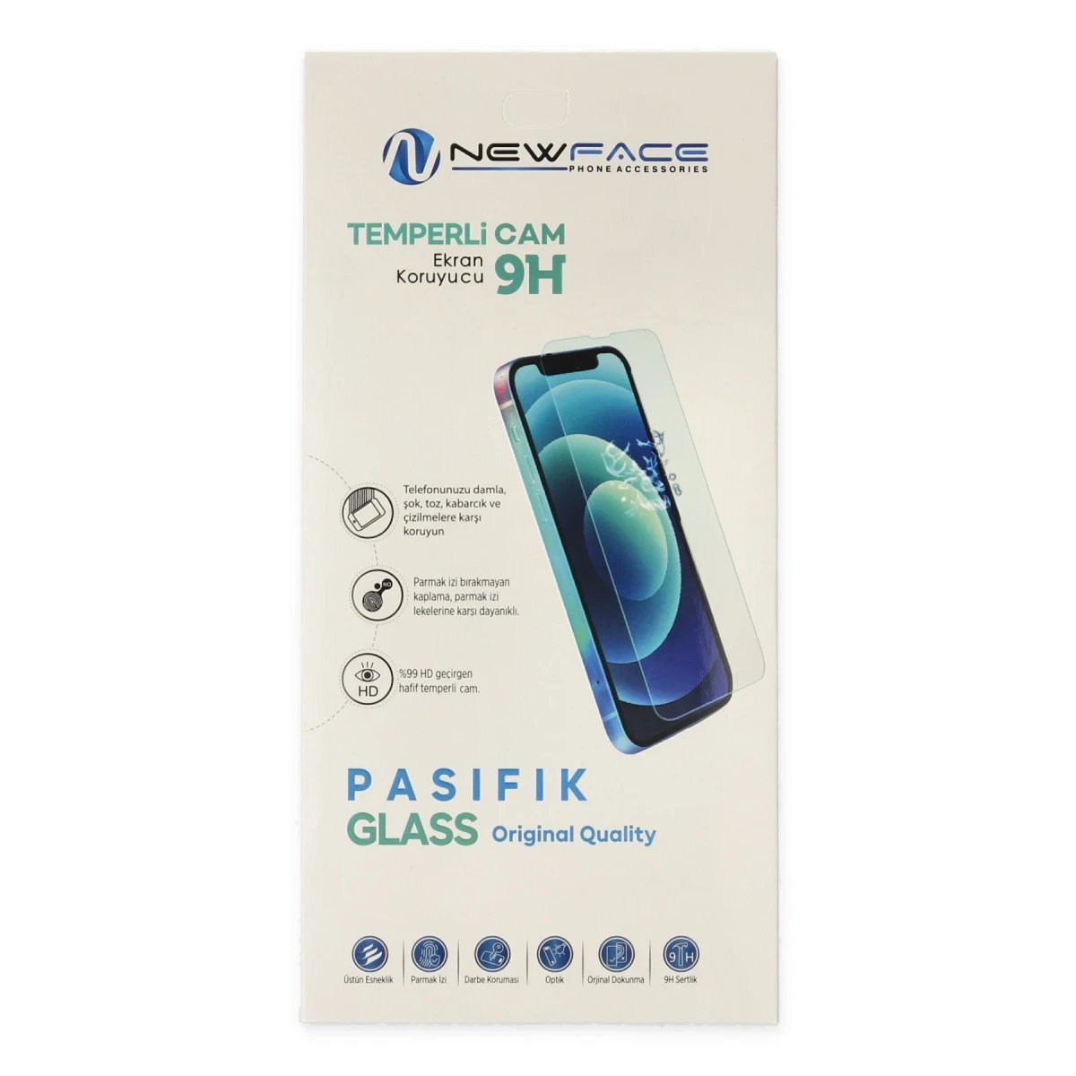 Oppo A15 Pasifik Cam Ekran Koruyucu