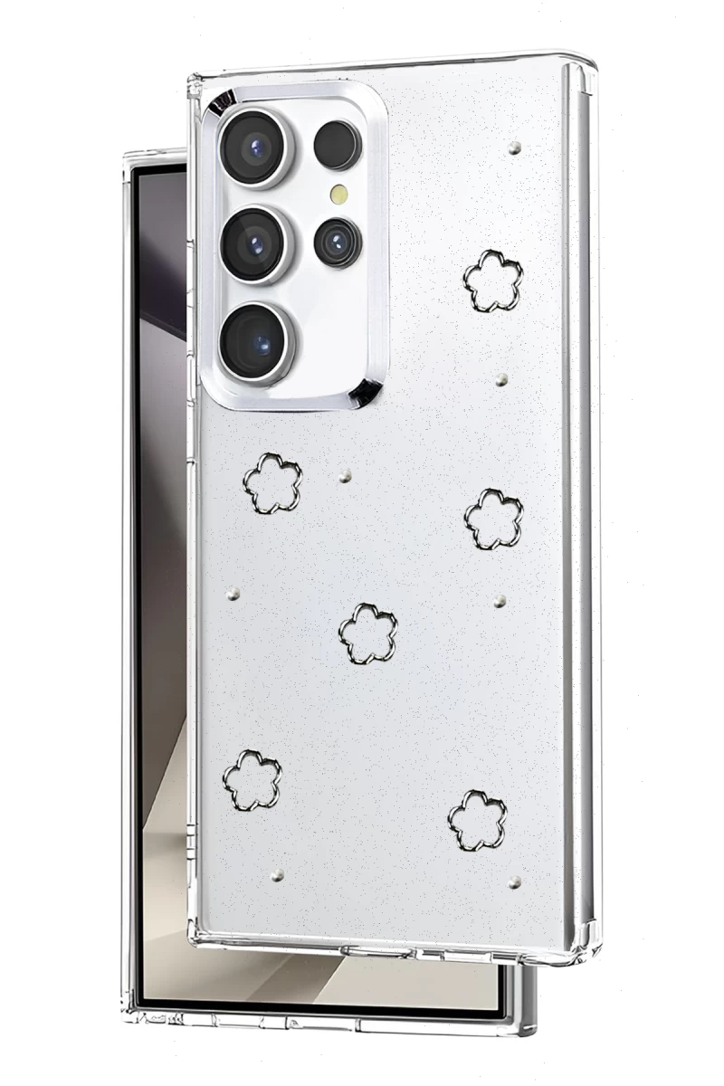 Samsung Galaxy S24 Ultra Uyumlu Fiyonk Desenli Kapak - Desen 2